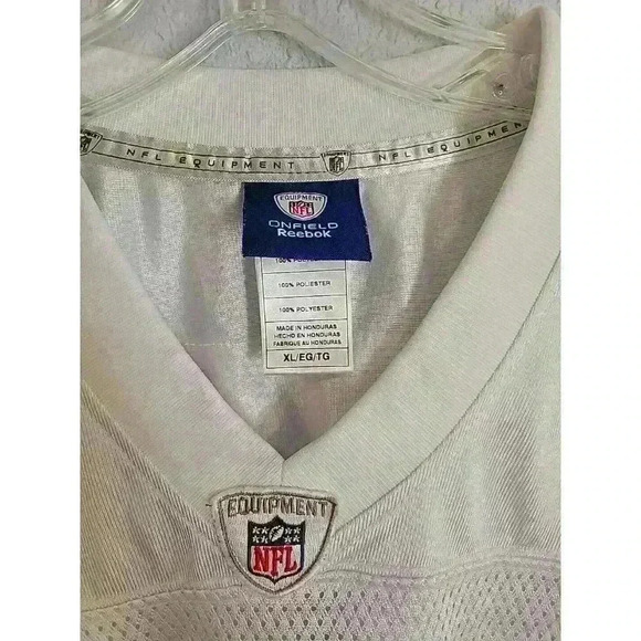 Kansas City Chiefs On Field NFL Player's Jersey White‎ Reebok Size X Large - Picture 3 of 6